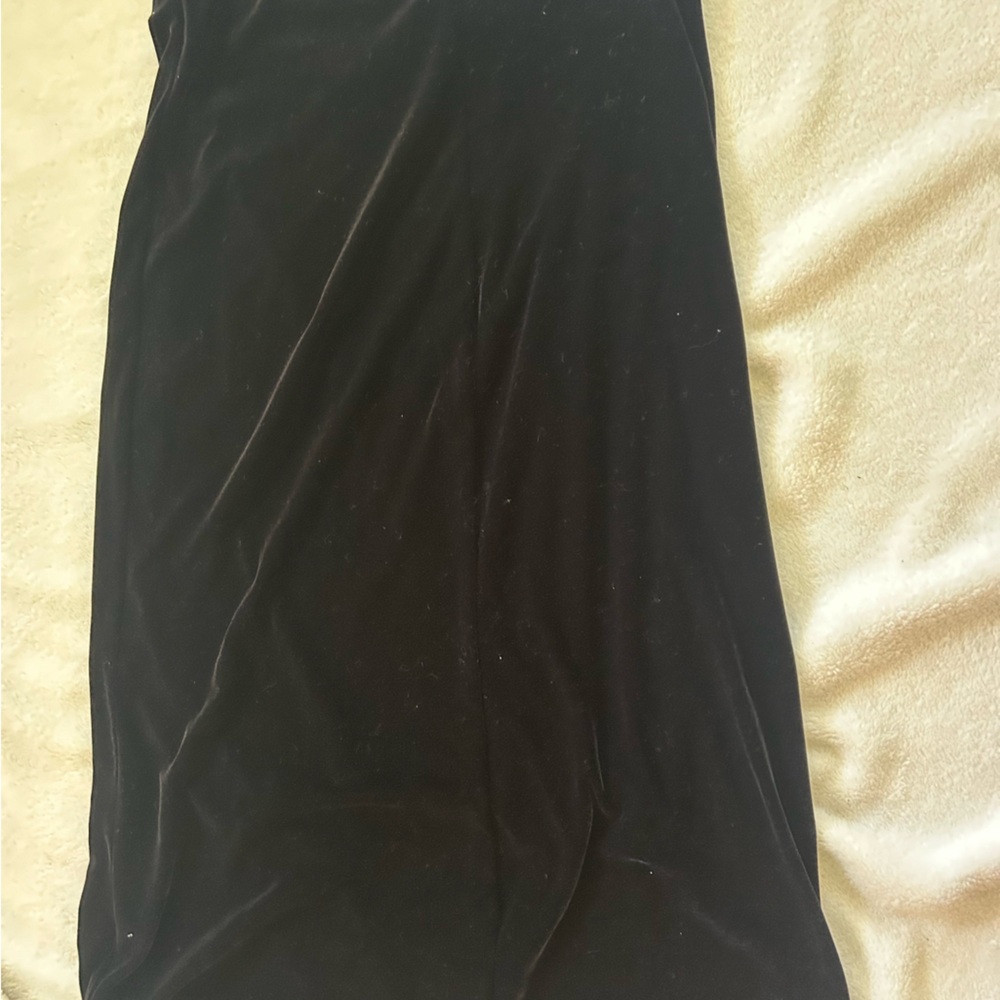 Black maxi skirt